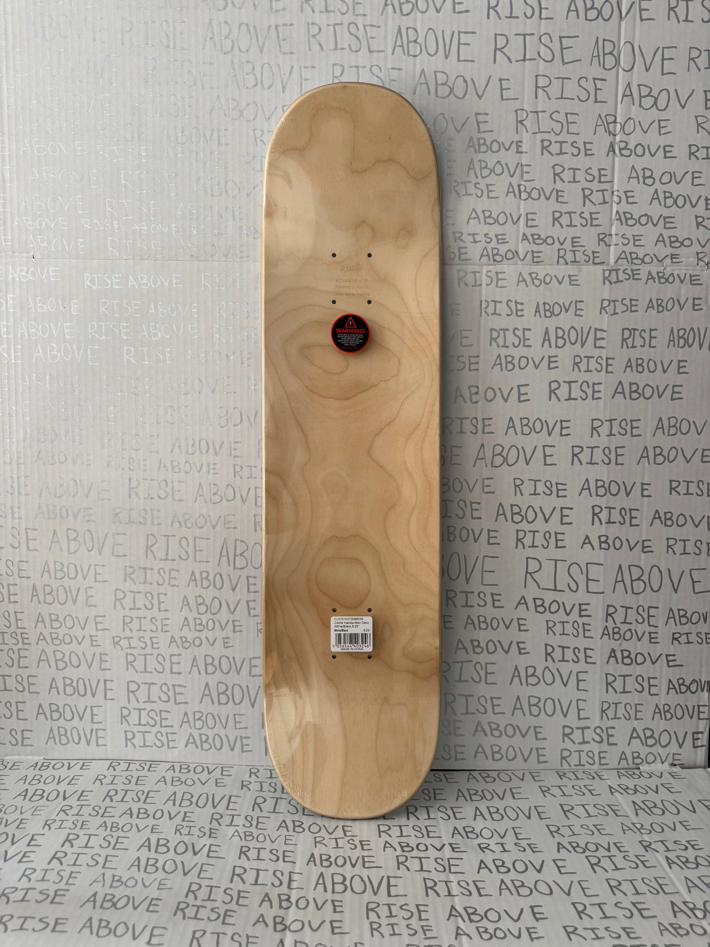 Cliche hand written deck 8.25”