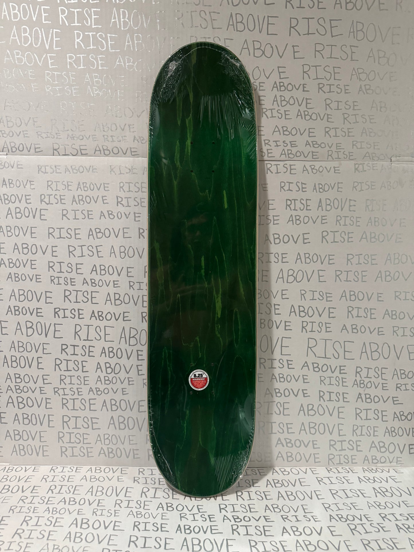 Green blank 8.25”