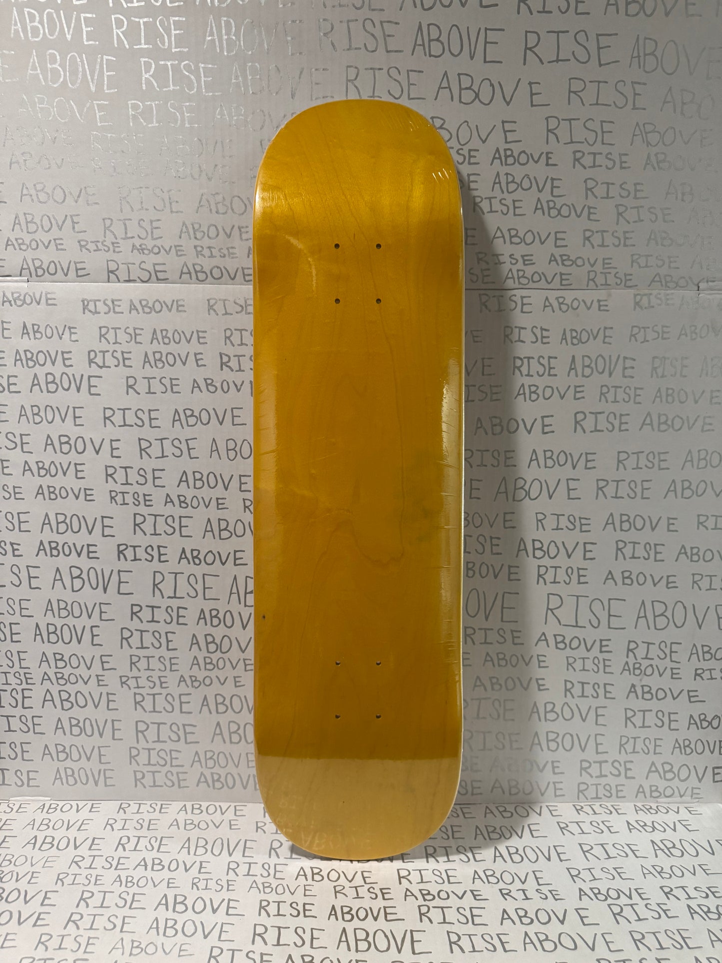 Yellow blank 8.5”