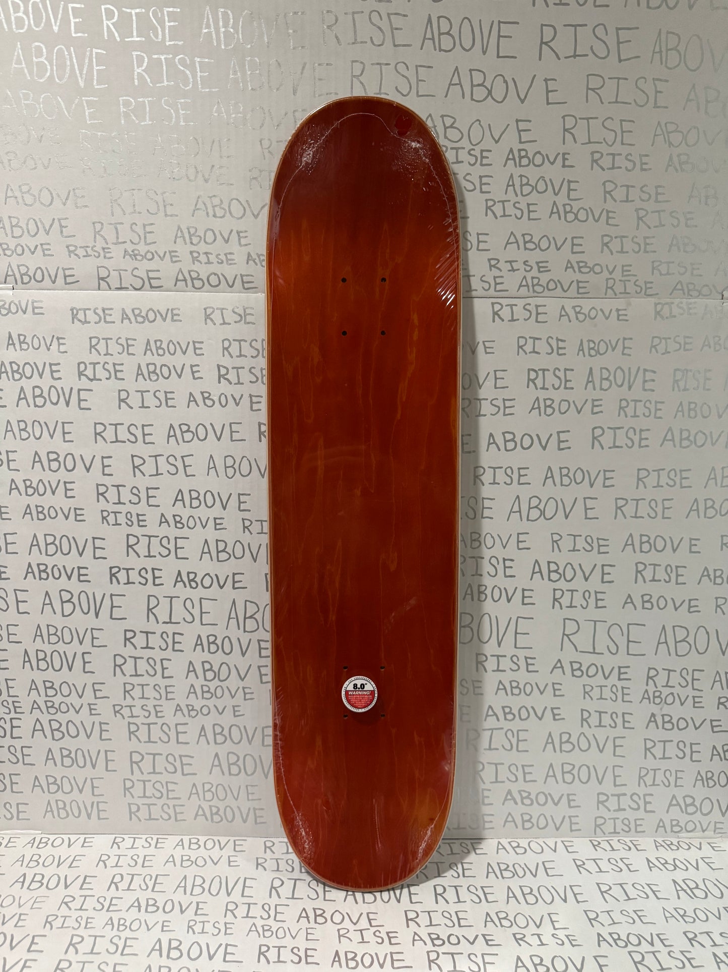 Orange blank 8.0”