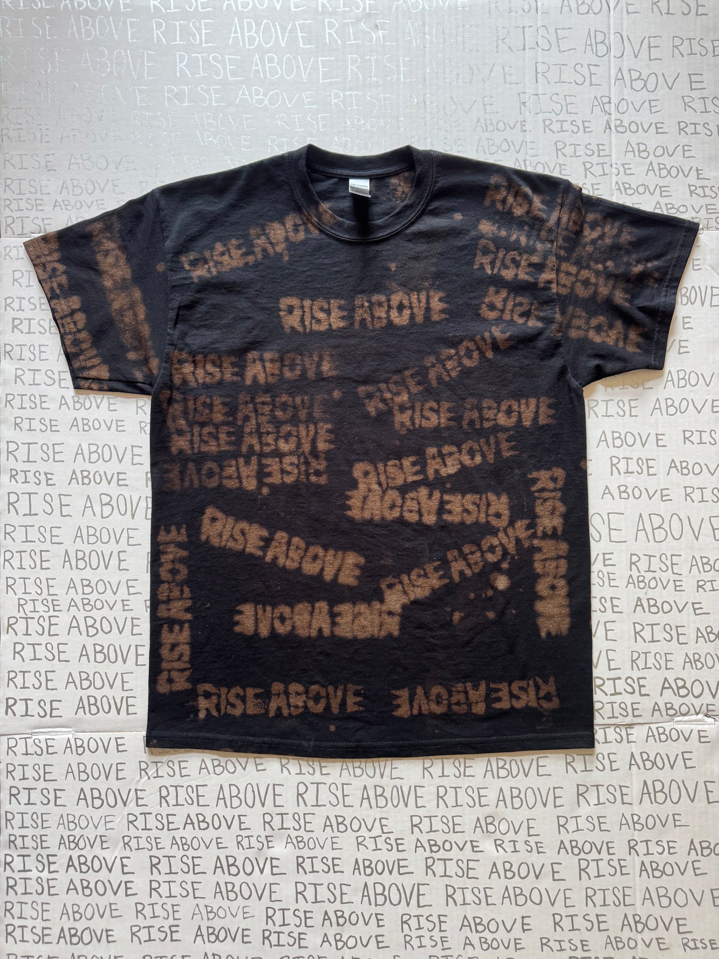 RISE ABOVE PUNKED OUT T #3