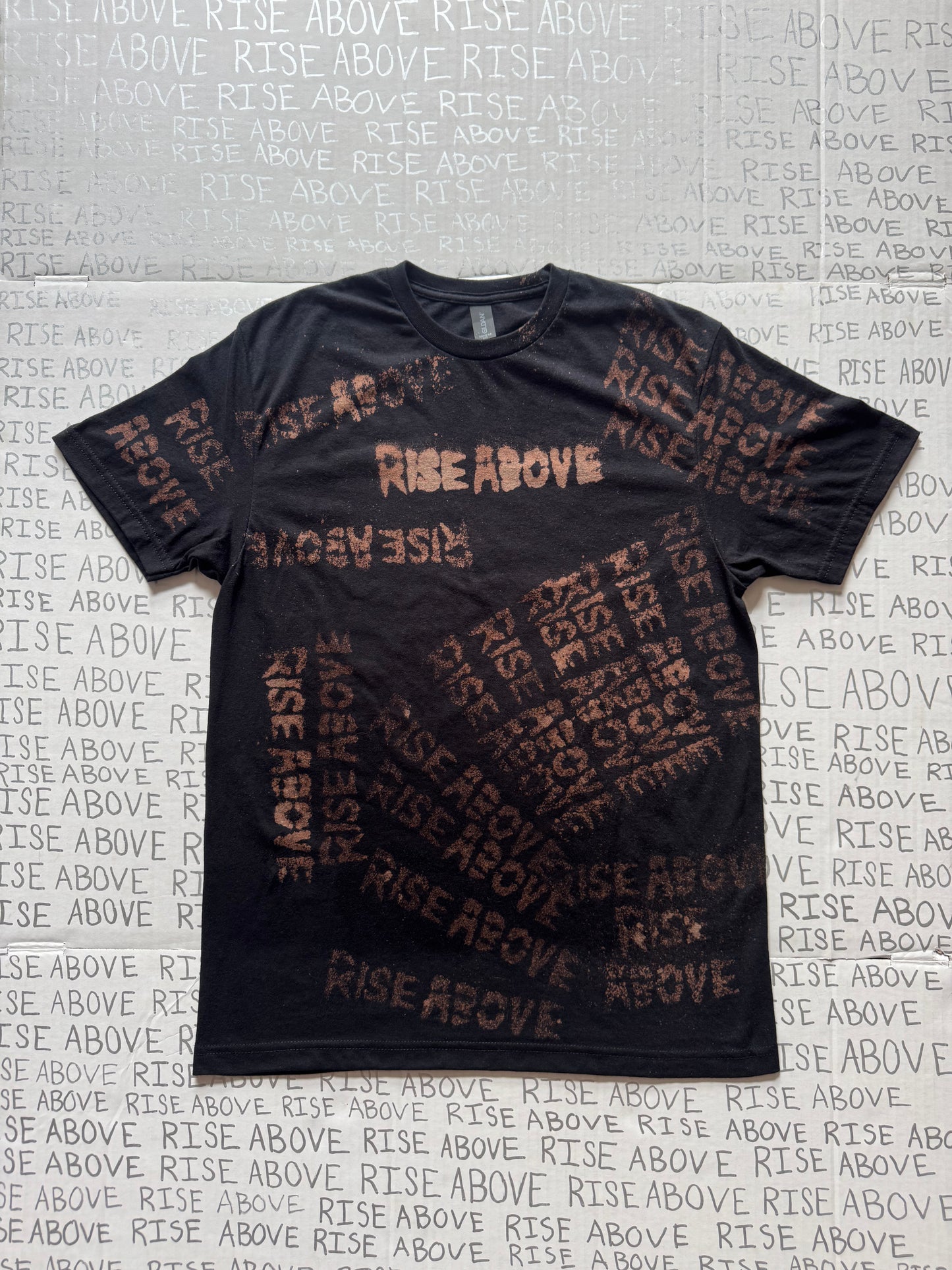 RISE ABOVE PUNKED OUT T #5