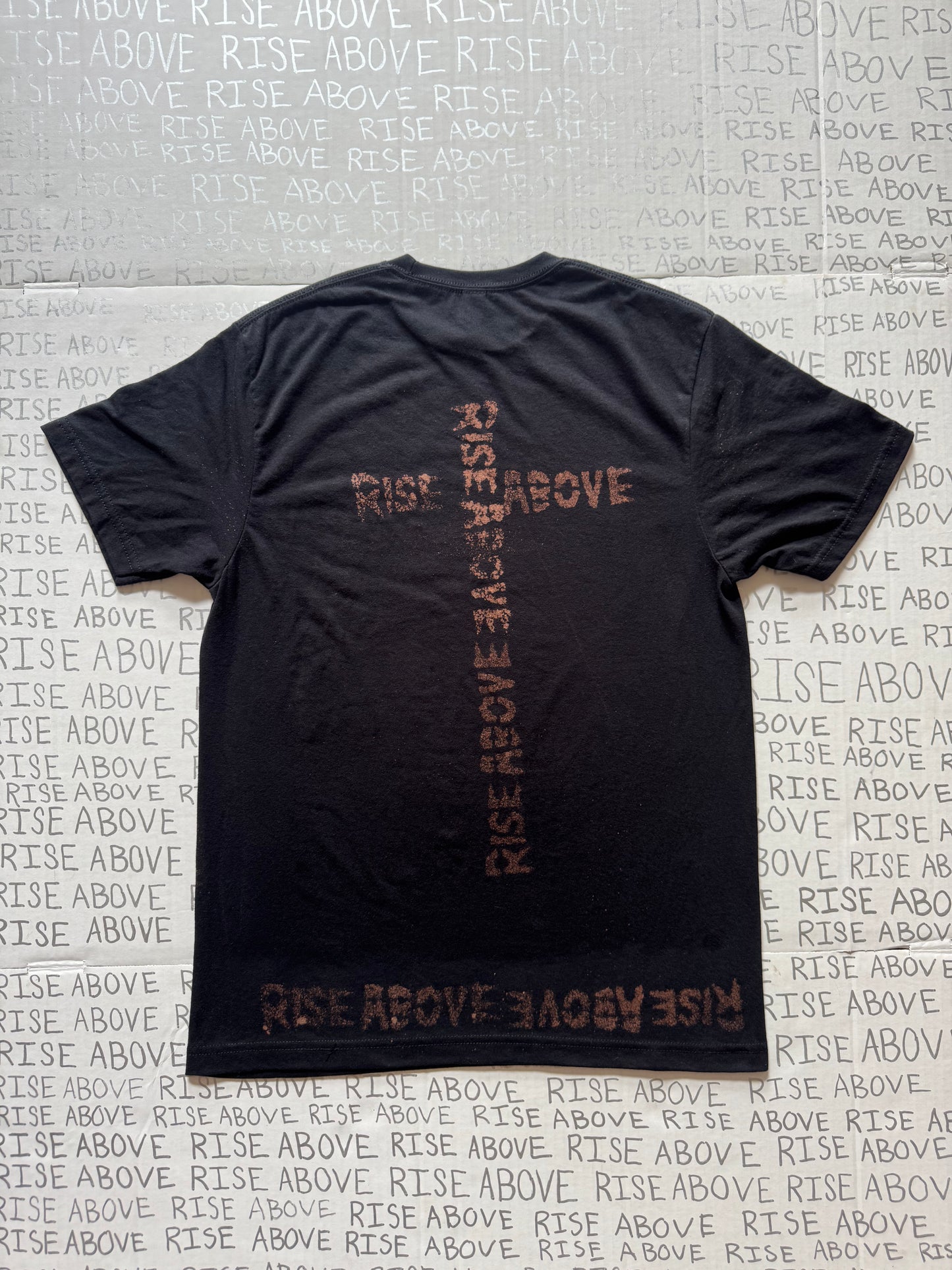 RISE ABOVE PUNKED OUT T #5