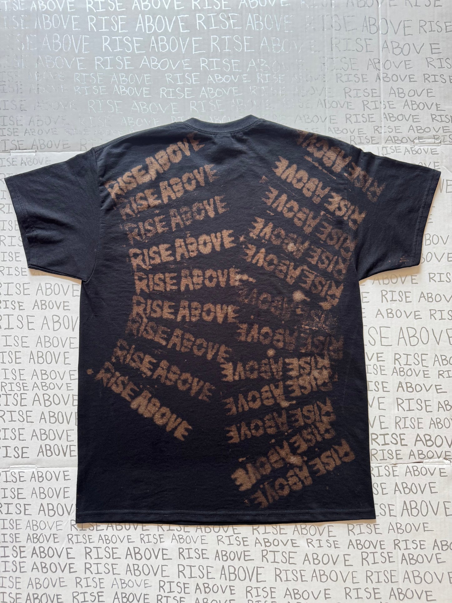 RISE ABOVE PUNKED OUT T #6