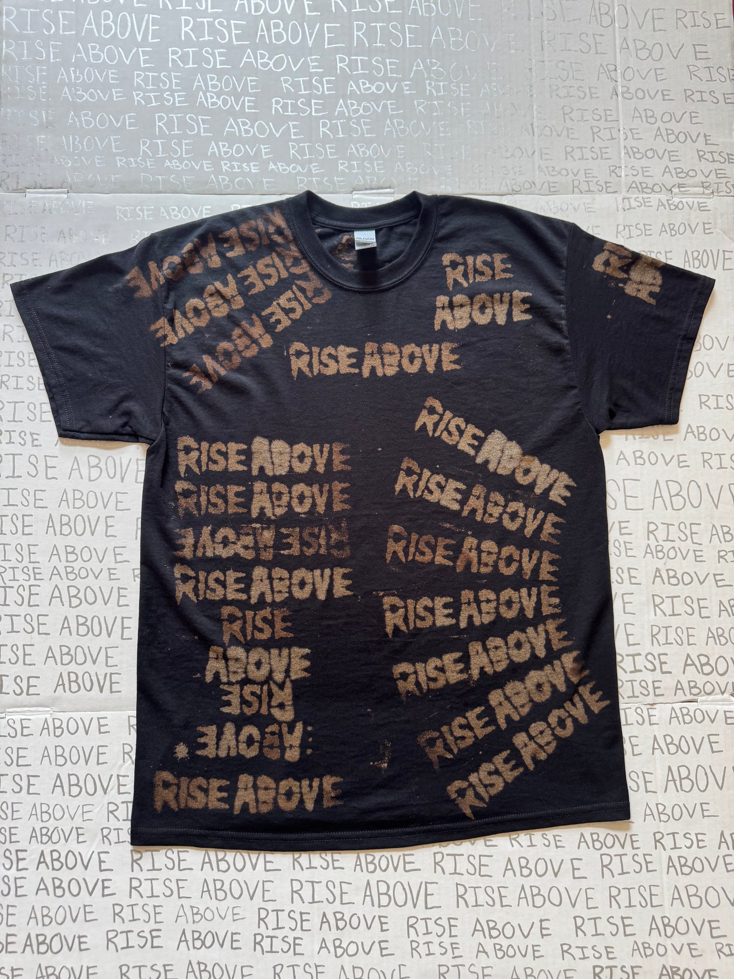 RISE ABOVE PUNKED PUT T #7