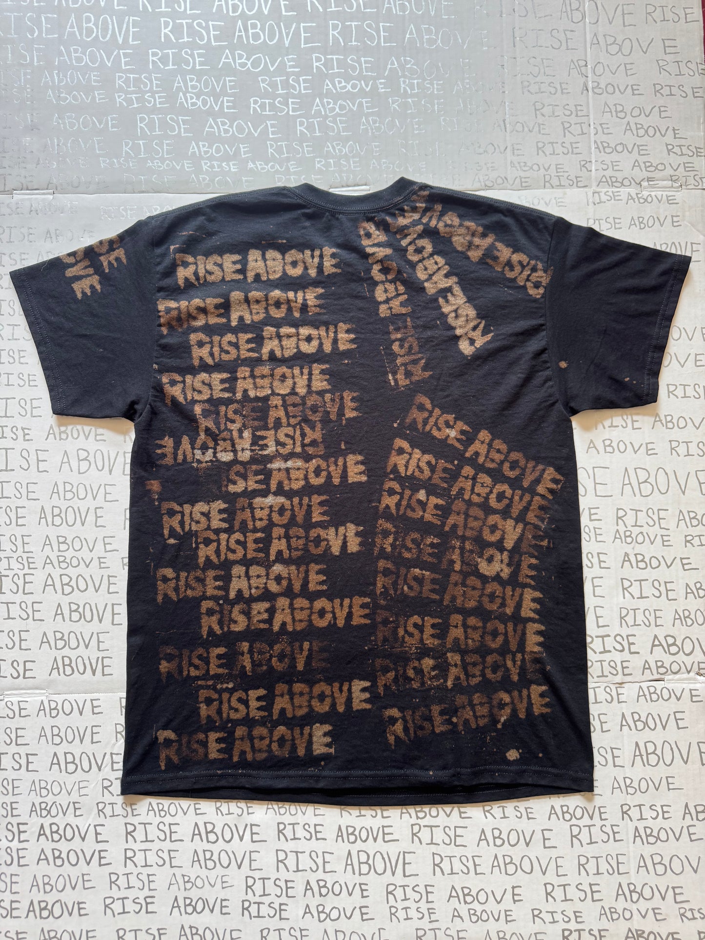 RISE ABOVE PUNKED PUT T #7